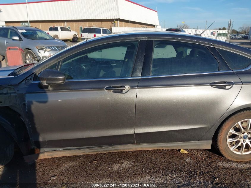 2016 FORD FUSION S - 3FA6P0G7XGR354830