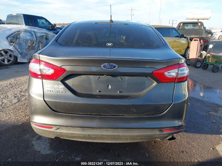 2016 FORD FUSION S - 3FA6P0G7XGR354830