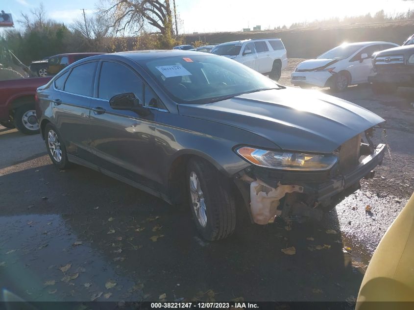 2016 FORD FUSION S - 3FA6P0G7XGR354830