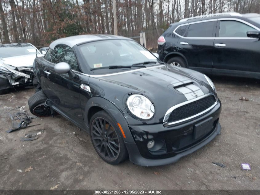 2013 MINI COUPE COOPER S - WMWSX3C50DT466638