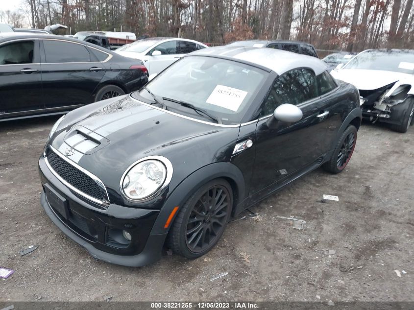 2013 MINI COUPE COOPER S - WMWSX3C50DT466638