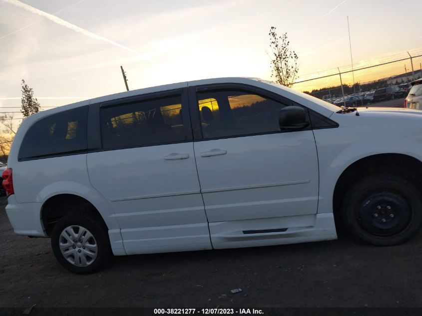 2014 DODGE GRAND CARAVAN AVP/SE - 2C7WDGBG4ER380106