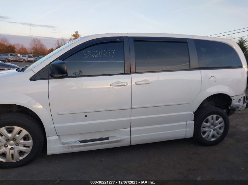 2014 DODGE GRAND CARAVAN AVP/SE - 2C7WDGBG4ER380106