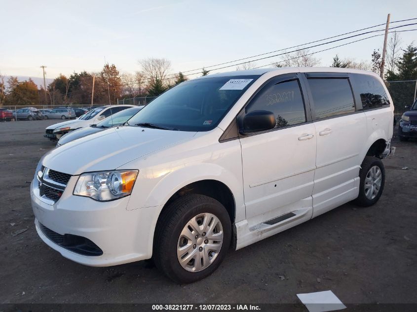2014 DODGE GRAND CARAVAN AVP/SE - 2C7WDGBG4ER380106
