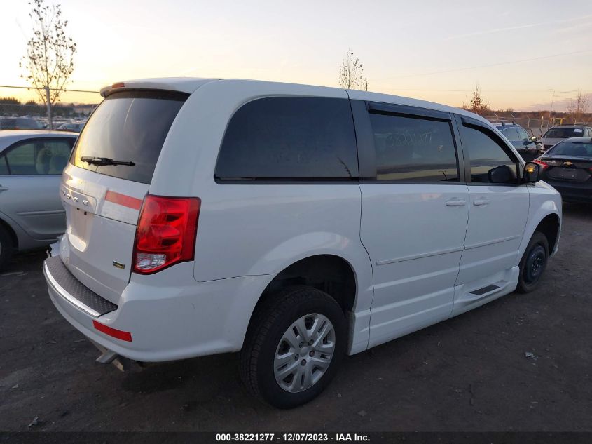 2014 DODGE GRAND CARAVAN AVP/SE - 2C7WDGBG4ER380106