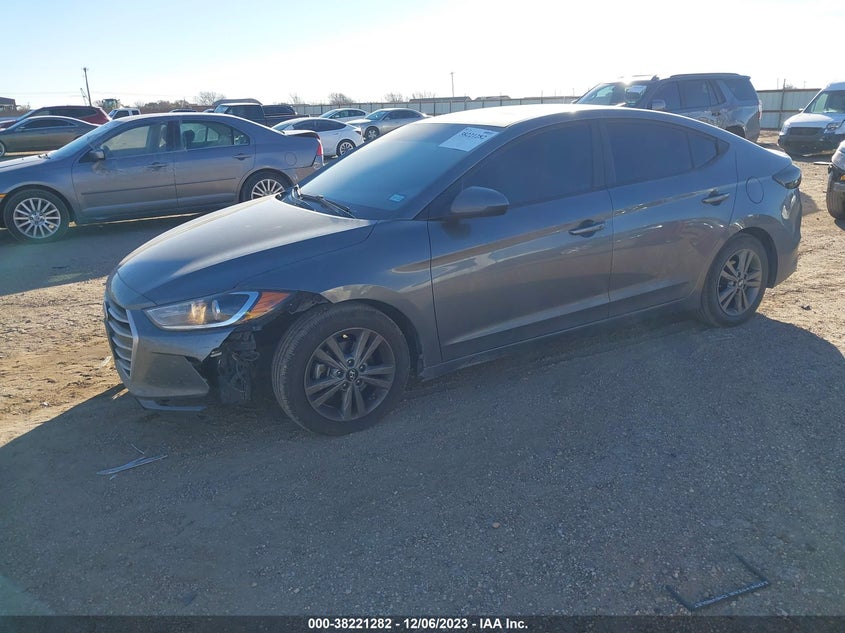VIN 5NPD84LF7JH381576 2018 HYUNDAI ELANTRA SEL/VALUE/LIMITED