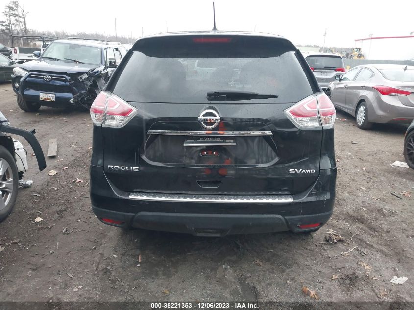 2015 NISSAN ROGUE S/SL/SV - KNMAT2MV6FP564281