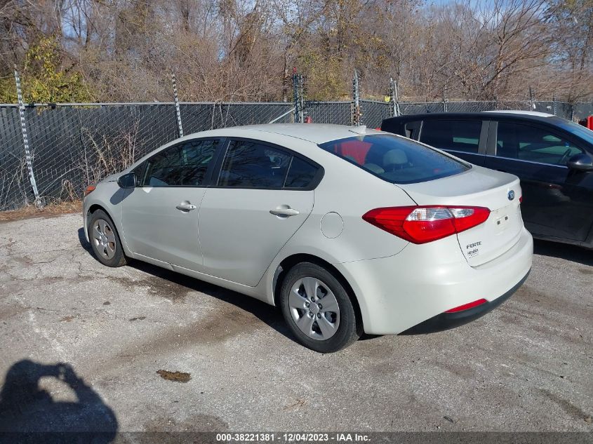 2014 KIA FORTE LX - KNAFK4A62E5160418