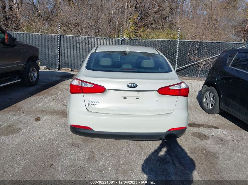 2014 KIA FORTE LX - KNAFK4A62E5160418