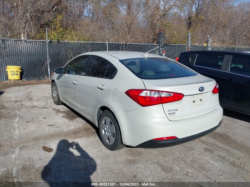 2014 KIA FORTE LX - KNAFK4A62E5160418