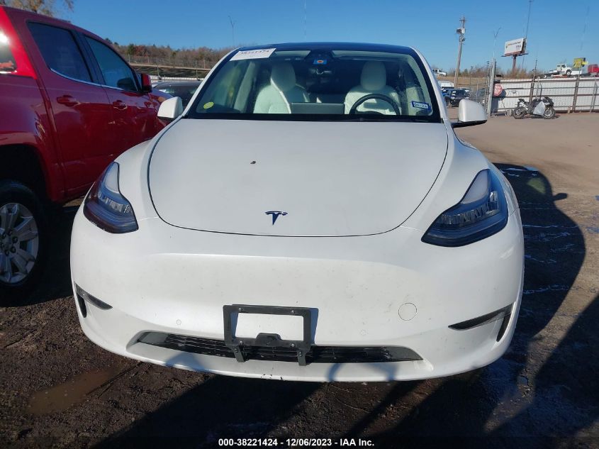 2021 TESLA MODEL Y LONG RANGE DUAL MOTOR - 5YJYGAEEXMF186923