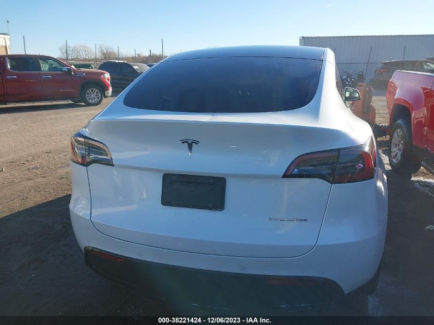 2021 TESLA MODEL Y LONG RANGE DUAL MOTOR - 5YJYGAEEXMF186923