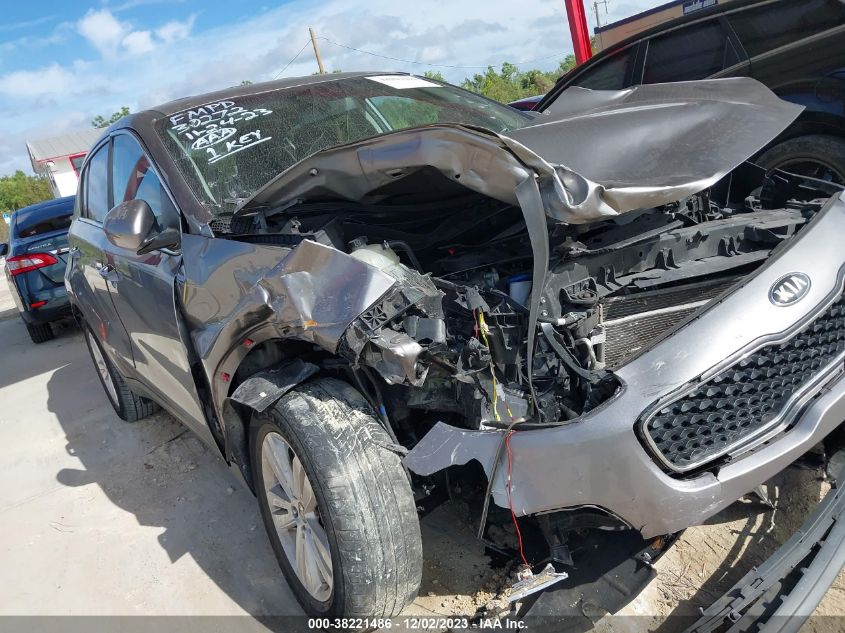 2018 KIA SPORTAGE LX - KNDPM3AC9J7482862