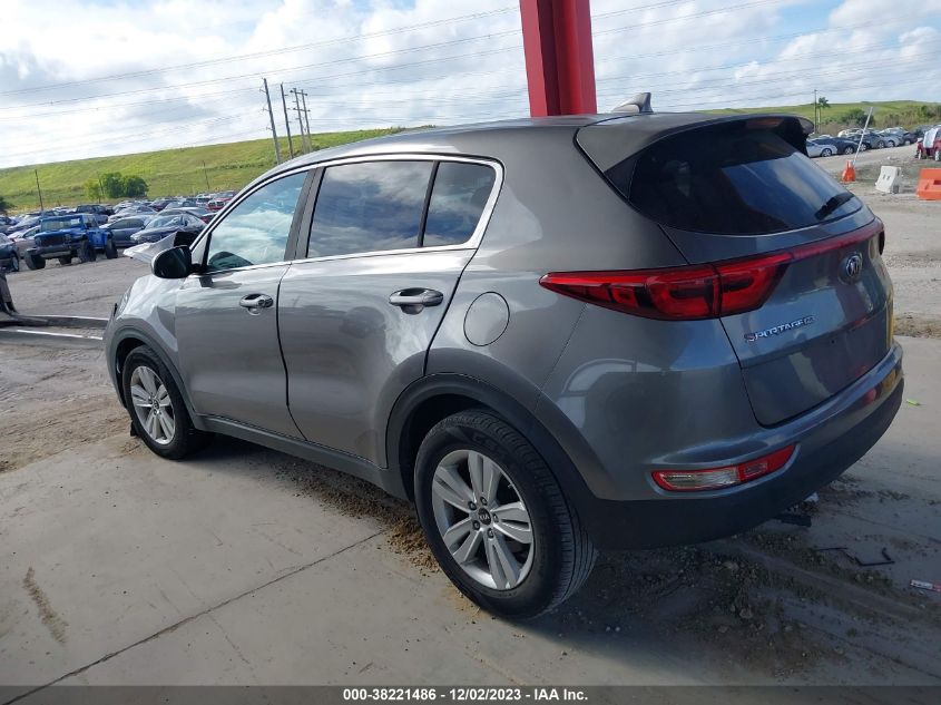 2018 KIA SPORTAGE LX - KNDPM3AC9J7482862