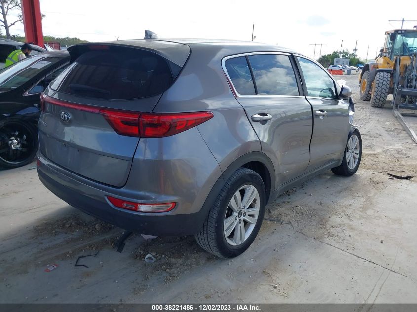 2018 KIA SPORTAGE LX - KNDPM3AC9J7482862