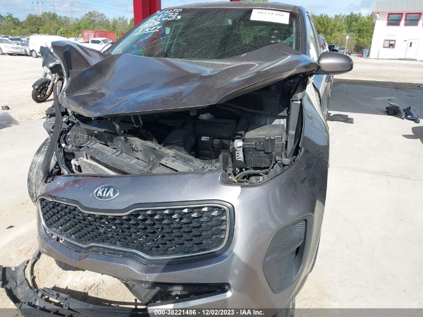 2018 KIA SPORTAGE LX - KNDPM3AC9J7482862