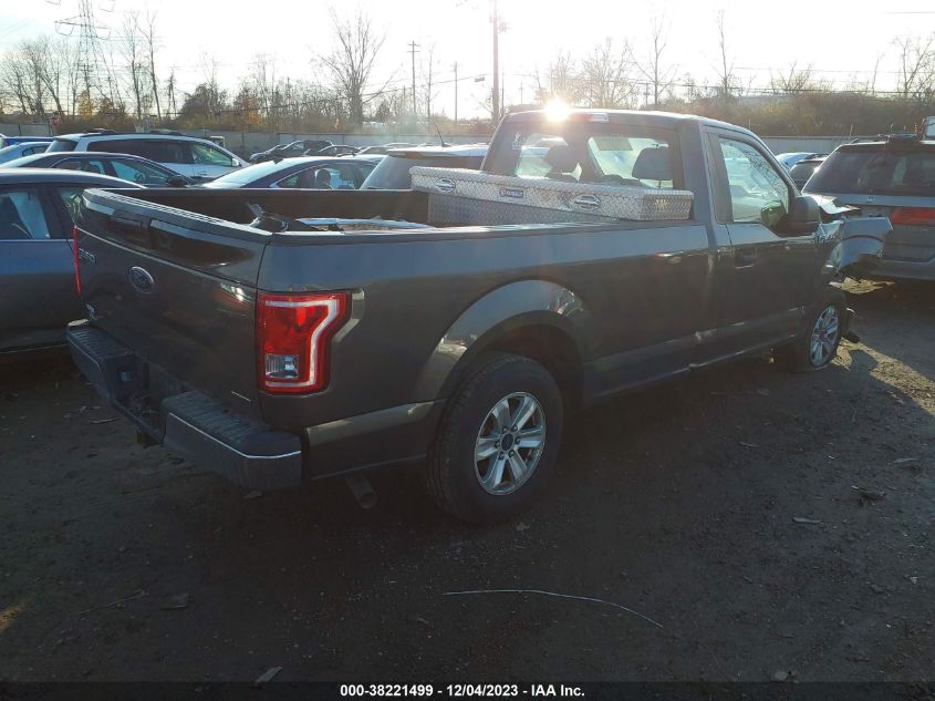 2016 FORD F-150 XL - 1FTMF1C84GKE40924