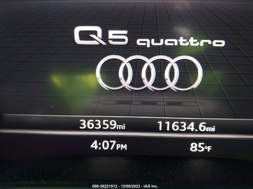 WA1BNAFY1K2023706 2019 AUDI Q5, photo no. 7