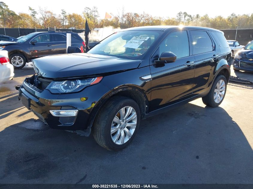 2016 LAND ROVER DISCOVERY SPORT HSE LUX - SALCT2BG1GH550628