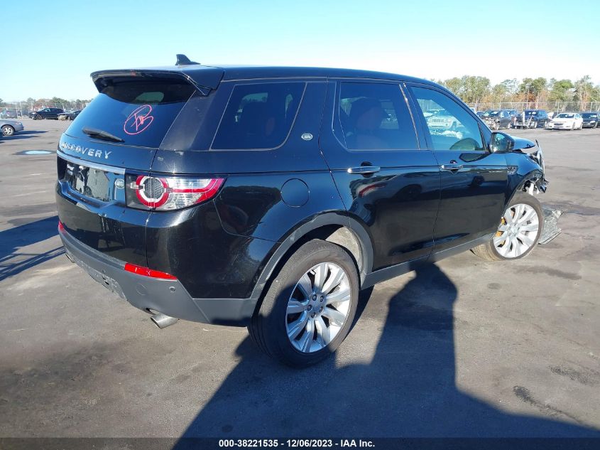 2016 LAND ROVER DISCOVERY SPORT HSE LUX - SALCT2BG1GH550628