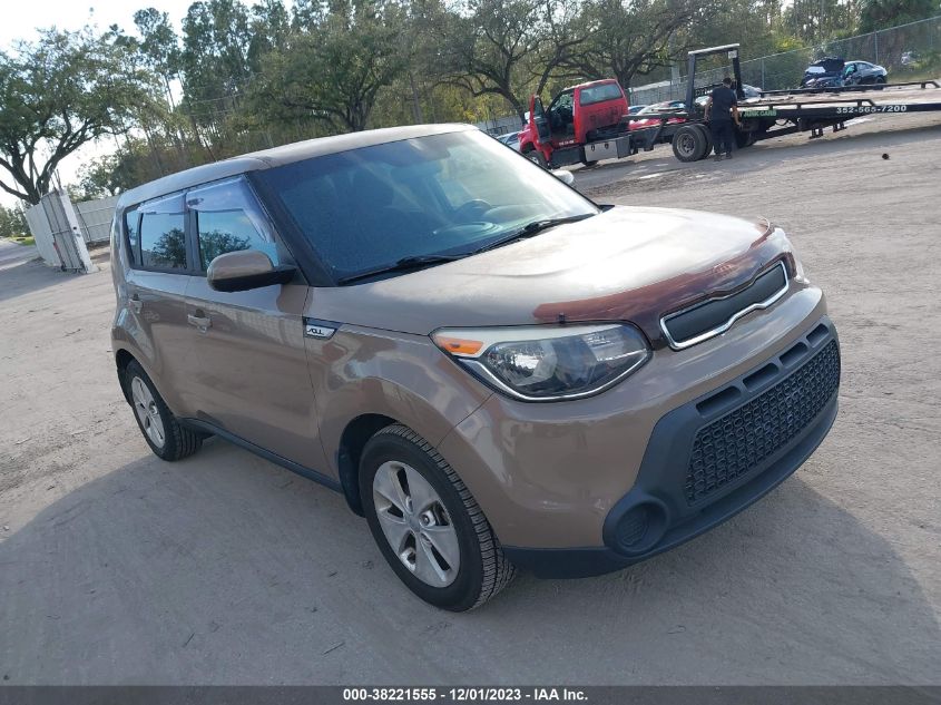 2015 KIA SOUL BASE - KNDJN2A28F7138757