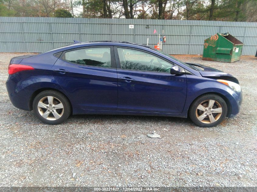 2013 HYUNDAI ELANTRA GLS - 5NPDH4AE3DH307862