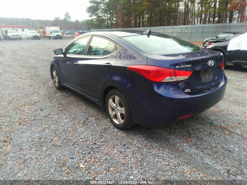 2013 HYUNDAI ELANTRA GLS - 5NPDH4AE3DH307862