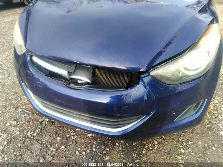 2013 HYUNDAI ELANTRA GLS - 5NPDH4AE3DH307862