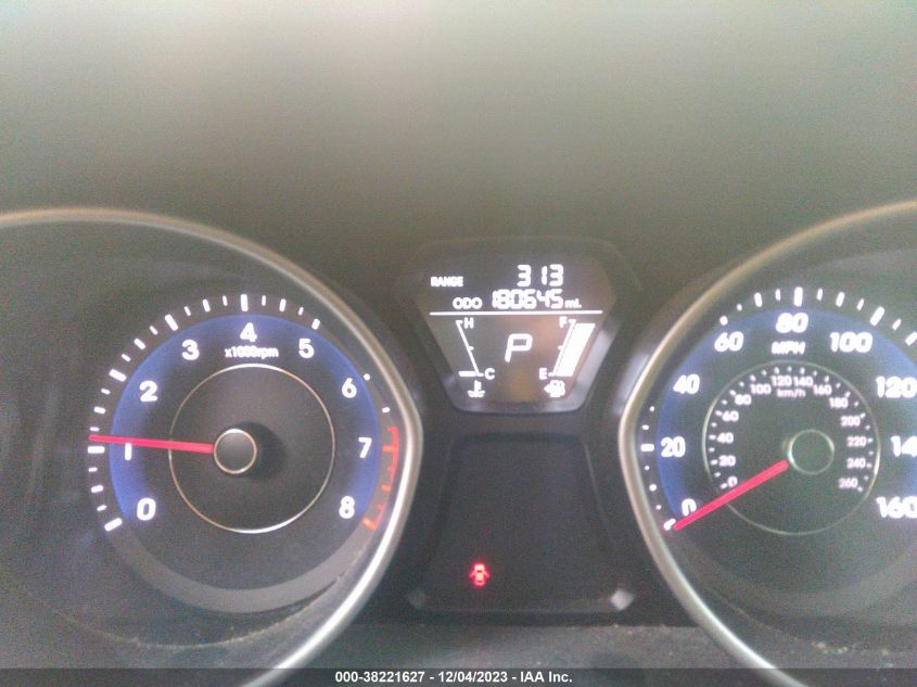 2013 HYUNDAI ELANTRA GLS - 5NPDH4AE3DH307862