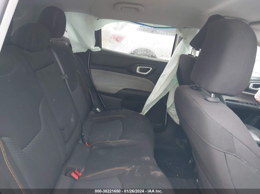VIN 3C4NJCAB3NT177849 2022 JEEP COMPASS SPORT