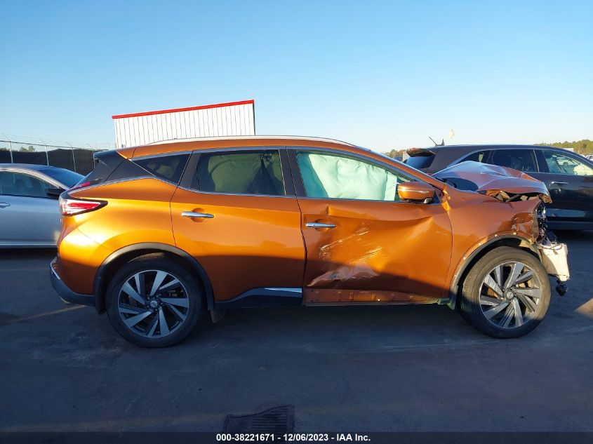 2015 NISSAN MURANO PLATINUM - 5N1AZ2MG0FN226320