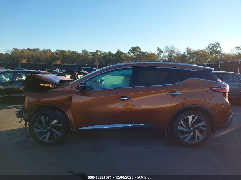 2015 NISSAN MURANO PLATINUM - 5N1AZ2MG0FN226320