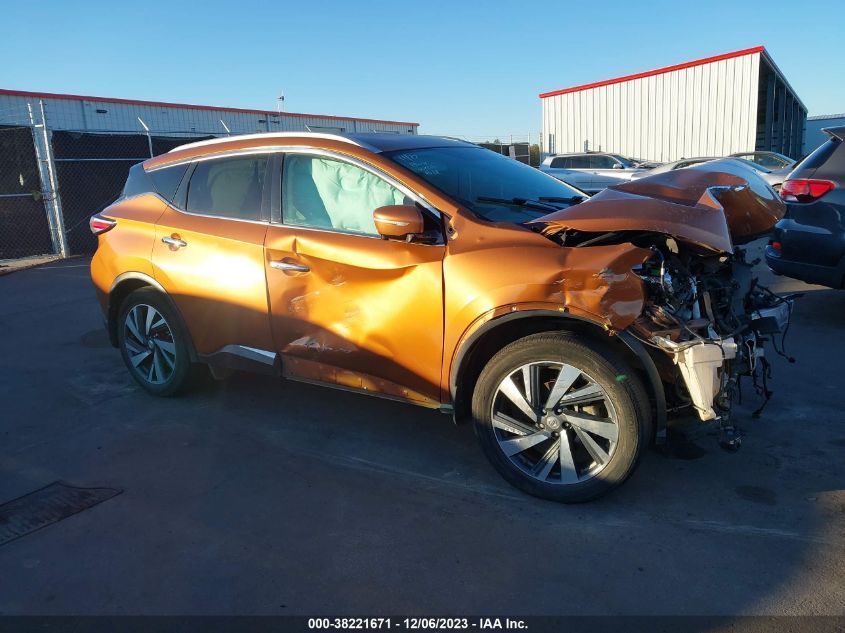 2015 NISSAN MURANO PLATINUM - 5N1AZ2MG0FN226320