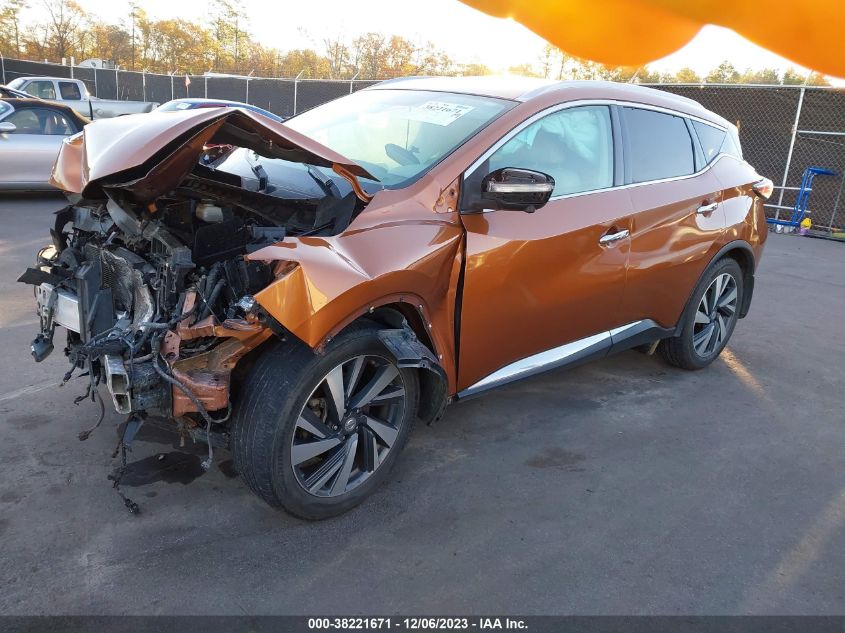 2015 NISSAN MURANO PLATINUM - 5N1AZ2MG0FN226320