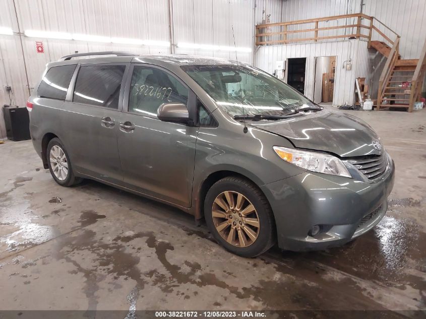 2014 TOYOTA SIENNA XLE 7 PASSENGER - 5TDDK3DC6ES076957