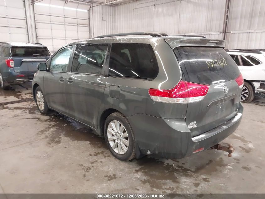 2014 TOYOTA SIENNA XLE 7 PASSENGER - 5TDDK3DC6ES076957