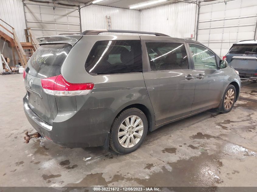 2014 TOYOTA SIENNA XLE 7 PASSENGER - 5TDDK3DC6ES076957