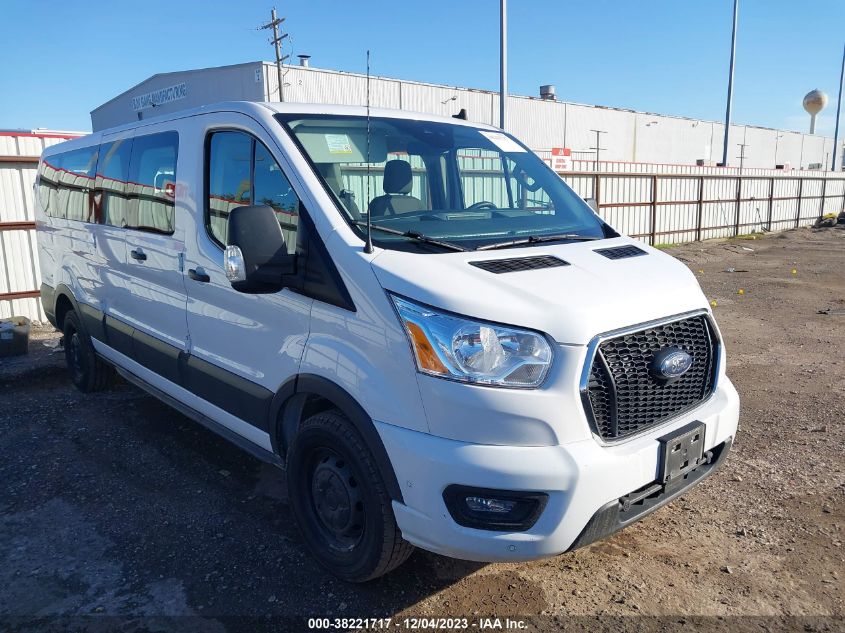 2021 FORD TRANSIT-350 PASSENGER VAN XLT - 1FBAX2Y88MKA64291