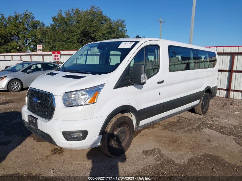 2021 FORD TRANSIT-350 PASSENGER VAN XLT - 1FBAX2Y88MKA64291