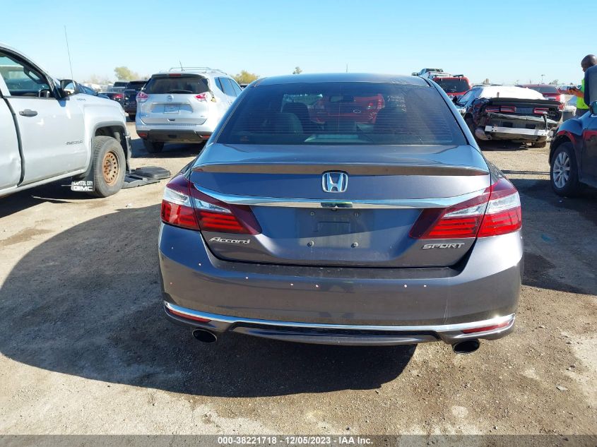 2017 HONDA ACCORD SPORT - 1HGCR2F59HA176795