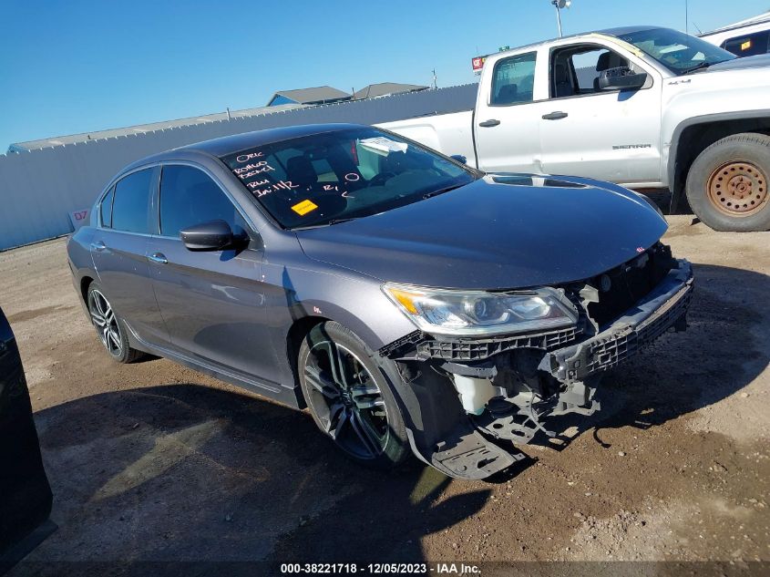 2017 HONDA ACCORD SPORT - 1HGCR2F59HA176795