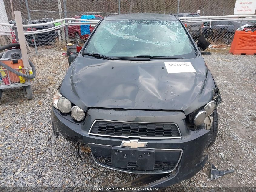 2014 CHEVROLET SONIC LT AUTO - 1G1JC5SH4E4142260