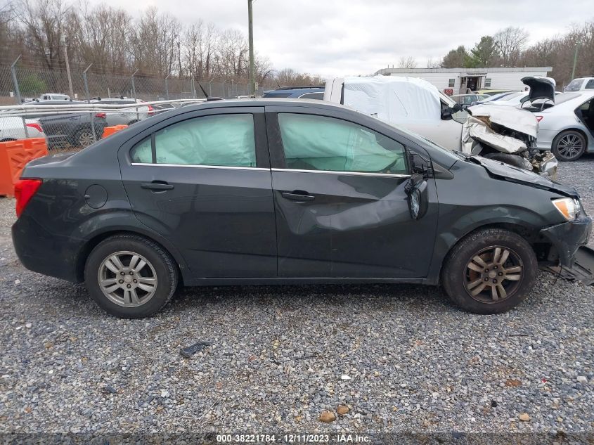 2014 CHEVROLET SONIC LT AUTO - 1G1JC5SH4E4142260