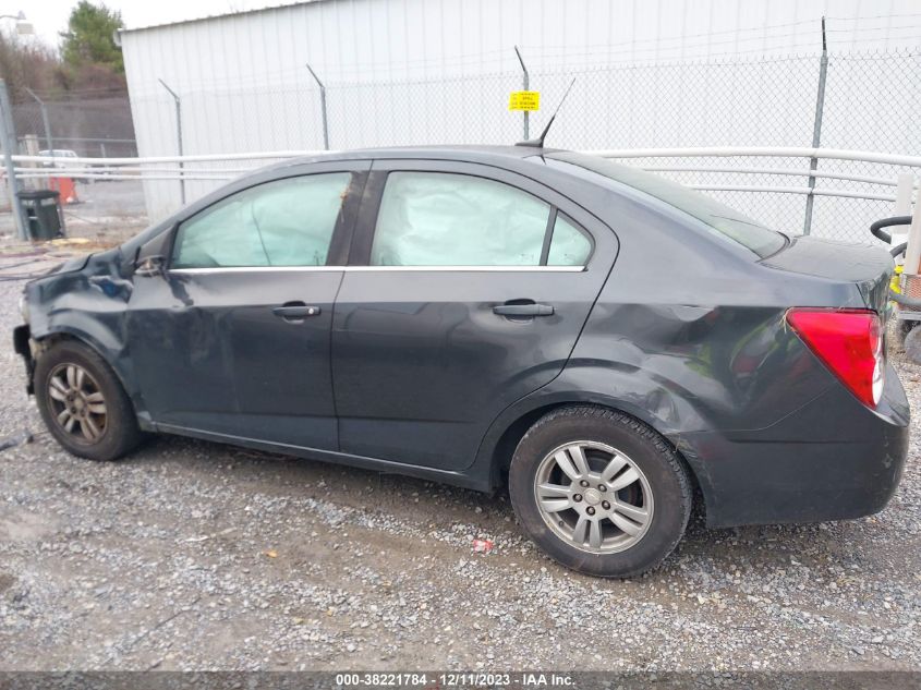 2014 CHEVROLET SONIC LT AUTO - 1G1JC5SH4E4142260