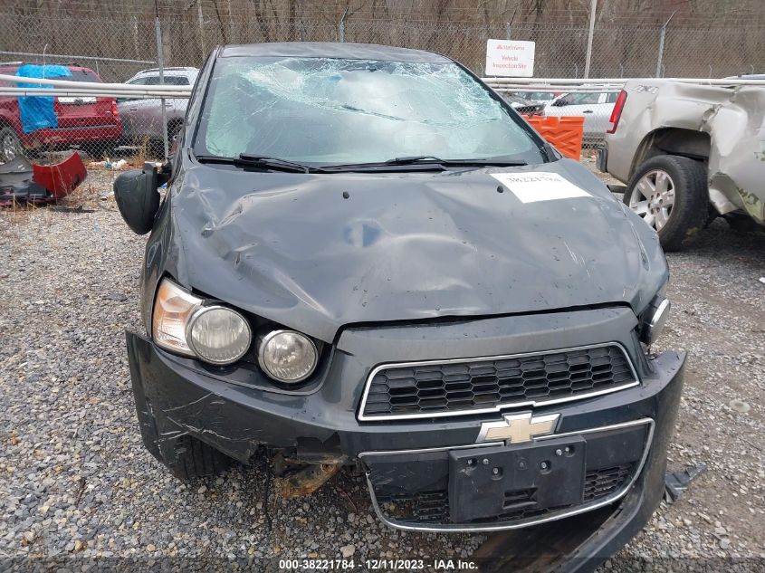 2014 CHEVROLET SONIC LT AUTO - 1G1JC5SH4E4142260