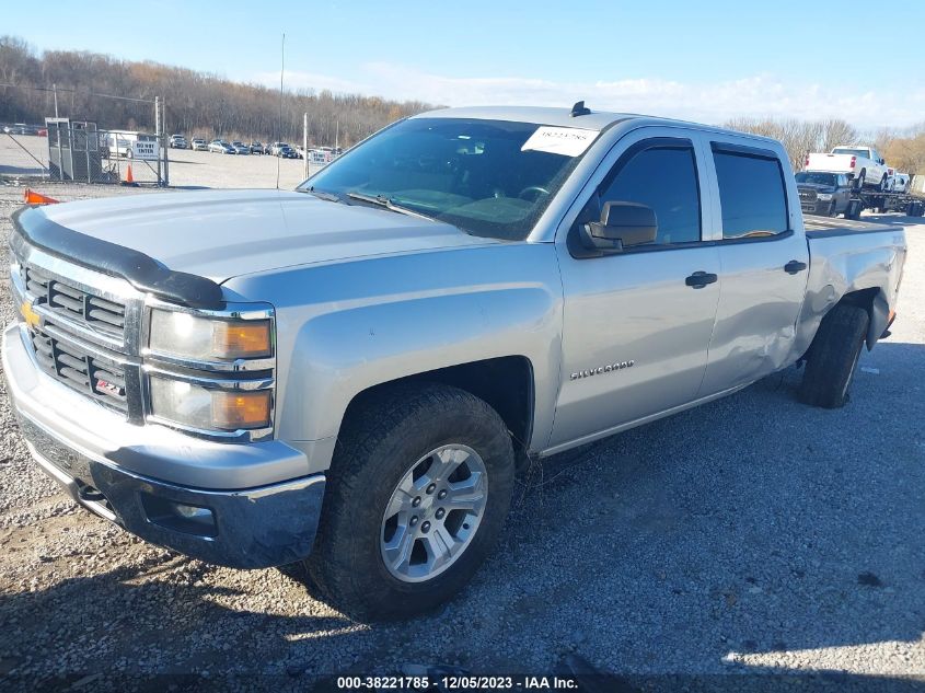 2014 CHEVROLET SILVERADO 1500 2LT - 3GCUKREC8EG288694