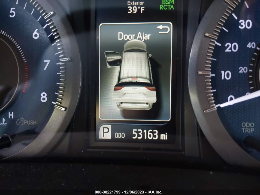 2019 TOYOTA SIENNA XLE - 5TDYZ3DC0KS979310