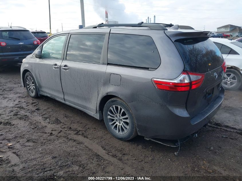 2019 TOYOTA SIENNA XLE - 5TDYZ3DC0KS979310