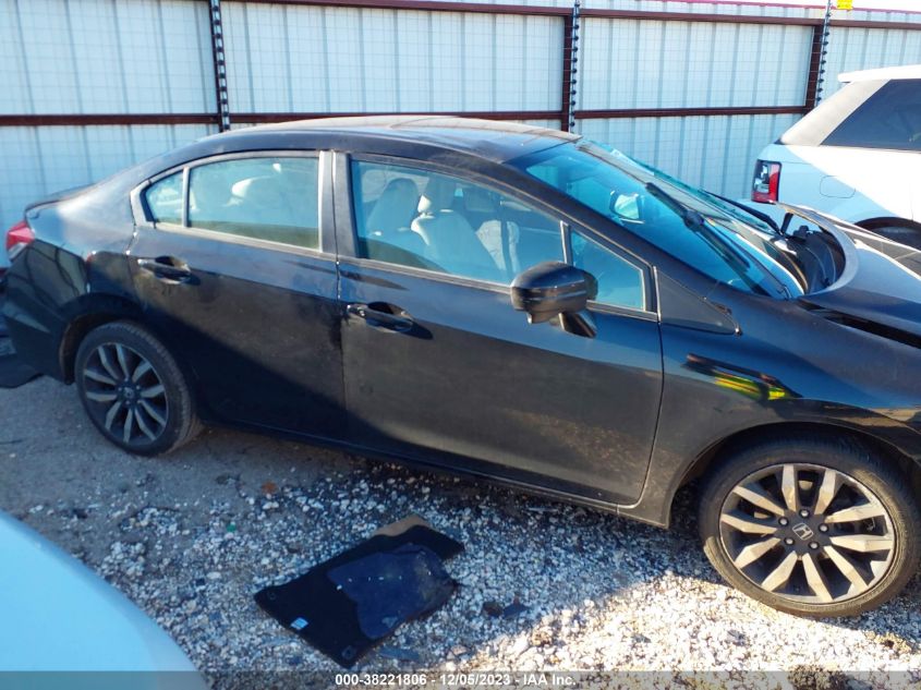 2015 HONDA CIVIC EXL - 2HGFB2F97FH525567