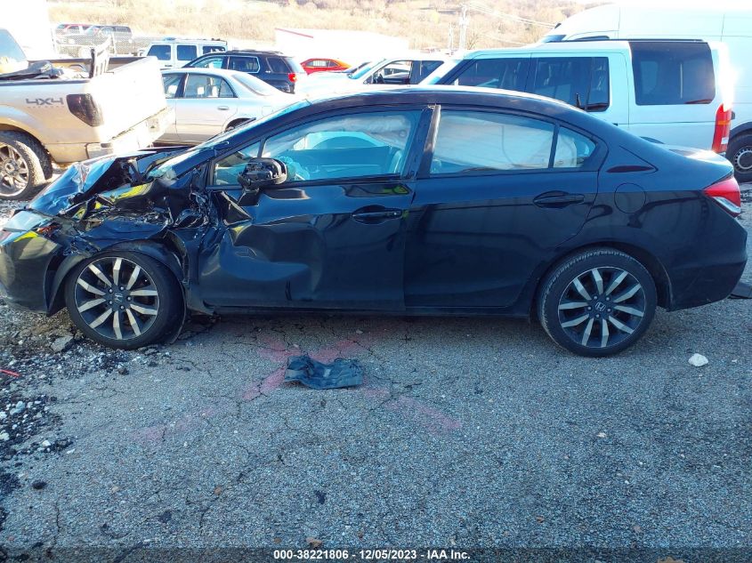 2015 HONDA CIVIC EXL - 2HGFB2F97FH525567